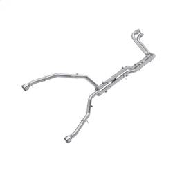 MBRP Exhaust - MBRP Exhaust S5111AL Armor Lite Cat Back Performance Exhaust System - Image 1