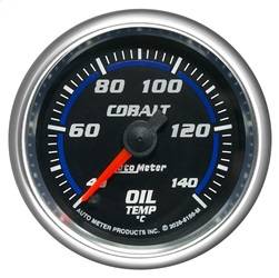 AutoMeter - AutoMeter 6156-M Cobalt Electric Oil Temperature Gauge - Image 1