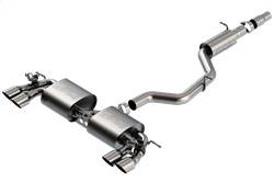 Borla - Borla 140831SB S-Type Cat-Back Exhaust System - Image 1