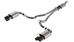 Borla - Borla 140981CFBA S-Type Cat-Back Exhaust System - Image 1