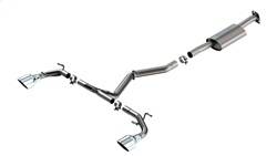 Borla - Borla 140909CFBA S-Type Cat-Back Exhaust System - Image 1
