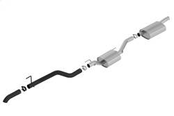 Borla - Borla 140808CB Touring Cat-Back Exhaust System - Image 1
