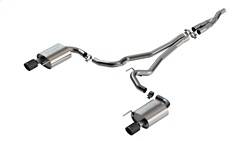 Borla - Borla 140979CFBA S-Type Cat-Back Exhaust System - Image 1