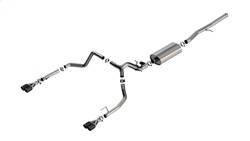 Borla - Borla 140991CFBA Touring Cat-Back Exhaust System - Image 1