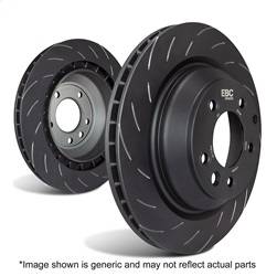 EBC Brakes - EBC Brakes SG1977 Racing SG Swept Groove Rear Brake Disc Rotors - Image 1