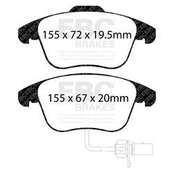 EBC Brakes - EBC Brakes S2KF1440 S2 Kits Greenstuff 2000 and USR Rotors - Image 1