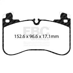 EBC Brakes - EBC Brakes S2KF1961 S2 Kits Greenstuff 6000 and USR Rotors - Image 1