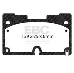 EBC Brakes - EBC Brakes S2KF1919 S2 Kits Greenstuff 6000 and USR Rotors - Image 1