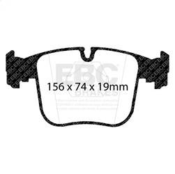 EBC Brakes - EBC Brakes S2KF1333 S2 Kits Greenstuff 2000 and USR Rotors - Image 1
