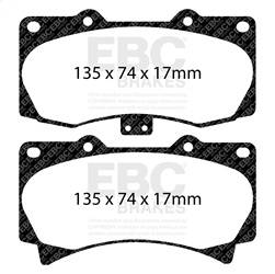 EBC Brakes - EBC Brakes S2KF1782 S2 Kits Greenstuff 6000 and USR Rotors - Image 1