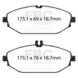 EBC Brakes - EBC Brakes S2KF1962 S2 Kits Greenstuff 2000 and USR Rotors - Image 1