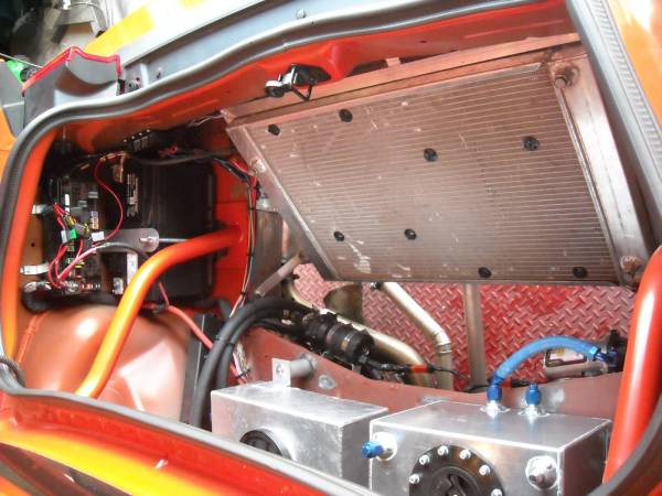 Rear Mounted Radiator