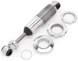 Edelbrock - Edelbrock 34123 Adjustable Street Rod Shocks w/Polished Aluminum Bodies - Image 1