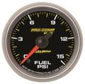 Auto Meter 8661 Pro-Comp Pro Fuel Pressure Gauge