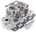 Engine - Intake Manifold/Carburetor Kit - Edelbrock - Edelbrock 20674 RPM Air-Gap Dual-Quad Intake Manifold/Carburetor Kit
