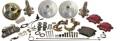 SSBC Performance Brakes A123-59ADSP SuperTwin 2-Piston Drum To Disc Brake Conversion Kit