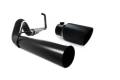 MBRP Exhaust S6224BLK Black Series Turbo Back Exhaust System