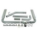 MBRP Exhaust S9100AL Smokers Installer Series Turbo Back Stack Exhaust System