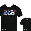 Nitrous Express 16547P Black NX Flag T-Shirt