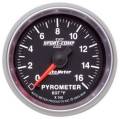 AutoMeter 3644 Sport-Comp II Electric Pyrometer Gauge Kit