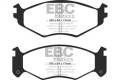 EBC Brakes DP21250 Greenstuff 2000 Series Sport Brake Pads