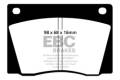 Brakes - Disc Brake Pad - EBC Brakes - EBC Brakes DP2108 Greenstuff 2000 Series Sport Brake Pads