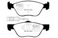 Brakes - Disc Brake Pad - EBC Brakes - EBC Brakes DP21061 Greenstuff 2000 Series Sport Brake Pads