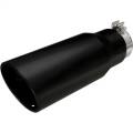 Magnaflow Performance Exhaust 35237 Black Series Stainless Steel Clamp-On Exhaust Tip