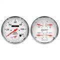 AutoMeter 1352 Arctic White 5 Gauge Set Fuel/Oil/Speedo/Volt/Water