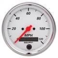 AutoMeter 1380 Arctic White Electric Programmable Speedometer