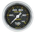 AutoMeter 4763 Carbon Fiber Electric Fuel Pressure Gauge
