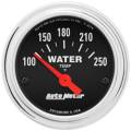 AutoMeter 2532 Traditional Chrome Electric Water Temperature Gauge