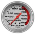 AutoMeter 4428 Ultra-Lite Mechanical Nitrous Pressure Gauge