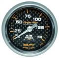 AutoMeter 4720 Carbon Fiber Mechanical Air Pressure Gauge