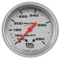 AutoMeter 4441 Ultra-Lite Mechanical Oil Temperature Gauge