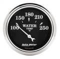 AutoMeter 1737 Old Tyme Black Water Temperature Gauge