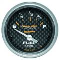 AutoMeter 4714 Carbon Fiber Electric Fuel Level Gauge