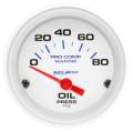 AutoMeter 200744 Marine Electric Oil Pressure Gauge