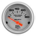AutoMeter 200744-33 Marine Electric Oil Pressure Gauge