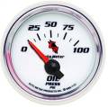 AutoMeter 7127 C2 Electric Oil Pressure Gauge