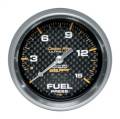 AutoMeter 4813 Carbon Fiber Mechanical Fuel Pressure Gauge