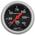 AutoMeter 3323 Sport-Comp Mechanical Oil Pressure Gauge