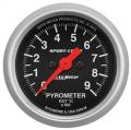 AutoMeter 3344-M Sport-Comp Electric Pyrometer Gauge Kit