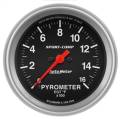 AutoMeter 3544 Sport-Comp Electric Pyrometer Gauge Kit