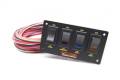 Painless Wiring 50404 4-Switch Lighted Non-Fused Rocker Switch Panel