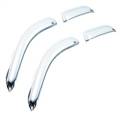 Auto Ventshade 684095 Chrome Ventvisor Deflector 4 pc.