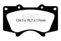 EBC Brakes DP41657R Yellowstuff Street And Track Brake Pads