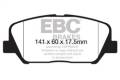 EBC Brakes DP42172R Yellowstuff Street And Track Brake Pads