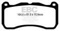 EBC Brakes DP43013R Yellowstuff Street And Track Brake Pads