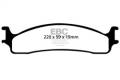 EBC Brakes UD965 Ultimax OEM Replacement Brake Pads